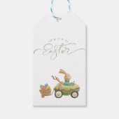 Happy Ostergeschenk Tag Osterfest Sonnen- und Oste Geschenkanhänger (Vorderseite)