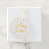 Happy Osterherzen maßgeschneiderte Skript elegante Geschenkanhänger (Mit Box)