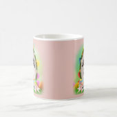 Happy Ostersonne, Eierdesign Coffee Tasse (Mittel)