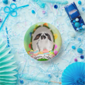 Happy Ostersonne, Eierdesign Pappteller (Party)