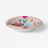 Happy Ostersonne, Eierdesign Pappteller (Gewinkelt)