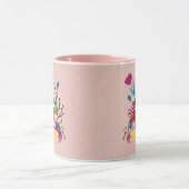 Happy Ostersonne, Eierdesign Tasse (Zentrum)