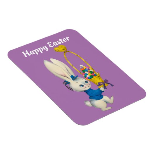 Happy Ostersonne mit Basket Magnet (Rechte Seite)