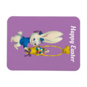 Happy Ostersonne mit Basket Magnet (Horizontal)