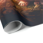 Happy Ostersonne mit Ostereiern Geschenkpapier (Rolleneckpunkt)