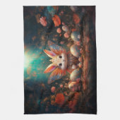 Happy Ostersonne mit Ostereiern Geschirrtuch (Vertikal)