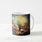 Happy Ostersonne mit Ostereiern Kaffeetasse (VorderseiteRechts)