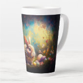 Happy Ostersonne mit Ostereiern Milchtasse (Rechte Ecke)