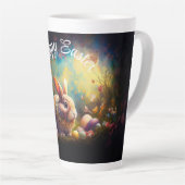 Happy Ostersonne mit Ostereiern Milchtasse (Rechte Ecke)