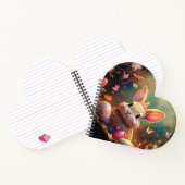 Happy Ostersonne mit Ostereiern Notizblock (Innenseite)