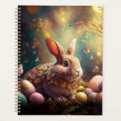 Happy Ostersonne mit Ostereiern Planer (Vorderseite)