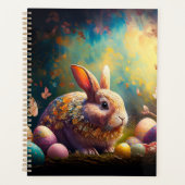 Happy Ostersonne mit Ostereiern Planer (Vorderseite)