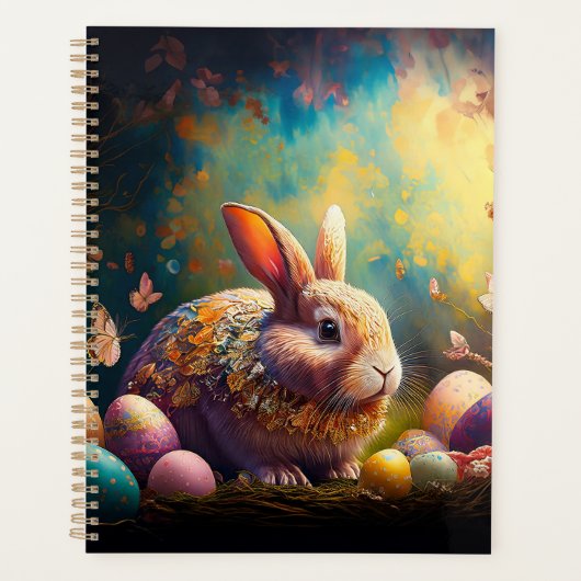 Happy Ostersonne mit Ostereiern Planer (Vorderseite)