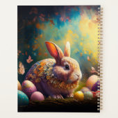 Happy Ostersonne mit Ostereiern Planer (Rückseite)