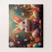 Happy Ostersonne mit Ostereiern Puzzle (Vertikal)