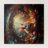 Happy Ostersonne mit Ostereiern Puzzle (Vertikal)