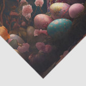 Happy Ostersonne mit Ostereiern Seidenpapier (Detail)