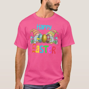 Happy Ostertag 2022 Bunny Gnome Umarmung Ostereier T-Shirt