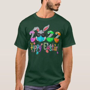 Happy Ostertag 2022 Sonnenschein mit Maske Funny R T-Shirt