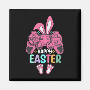 Happy Ostertag Bunny Egg Fun Boys Girls Kinder Spi Magnet