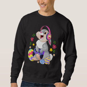 Happy Ostertag Bunny Egg Funny Boys Girls Kinder G Sweatshirt