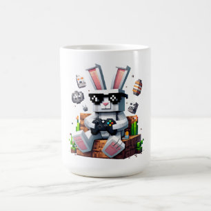 Happy Ostertag Bunny Egg Video Gamer Ostertag Kaffeetasse