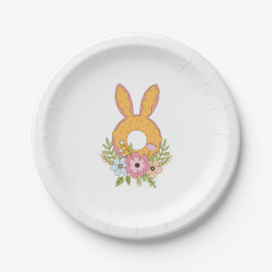 Happy Ostertag Donut Bunny Eggs for Donut Liebhabe Pappteller