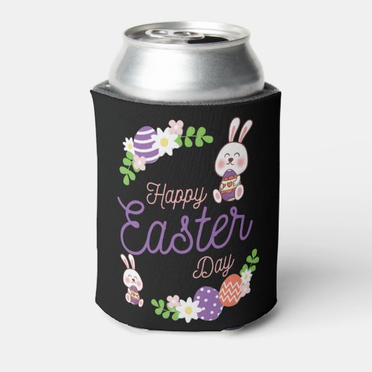 Happy Ostertag, Funny Ostertag Dosenkühler (Kanne Rückseite)