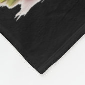 Happy Ostertag - Igel im Innern eines Waldes Fleecedecke (Ecke)