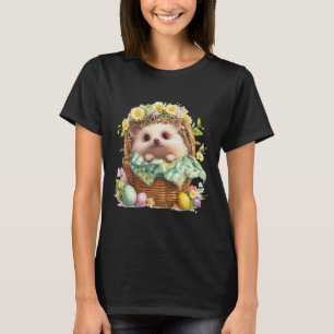 Happy Ostertag - Igel im Innern eines Waldes T-Shirt