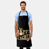 Happy Ostertag - Ostereier Funny Schürze (Getragen)