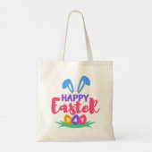 Happy Ostertag Tote Tasche (Rückseite)