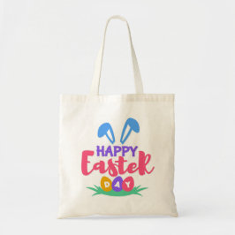 Happy Ostertag Tote Tasche