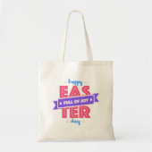 Happy Ostertag Tote Tasche (Vorne)