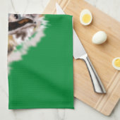 Happy Ostrich Geschirrtuch (Viertel Falte)