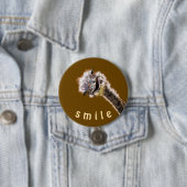 Happy Ostrich - Lächeln - viel Glück - Farbe hinzu Button (Beispiel)