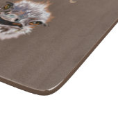 Happy Ostrich Schneidebrett (Ecke)