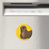 Happy Otter Magnet (In Situ (Geschirrspüler))