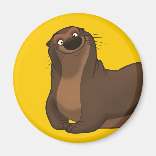 Happy Otter Magnet (Vorne)