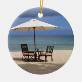 Happy Out Keramik Ornament