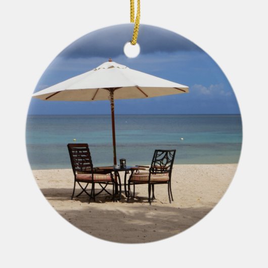 Happy Out Keramik Ornament (Vorne)