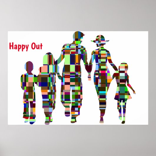 Happy Out Poster (Vorne)