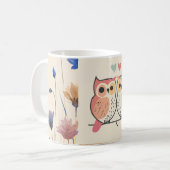 Happy Owl Classic Tasse (Vorderseite Links)