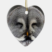 Happy Owl Keramik Ornament (Rechts)