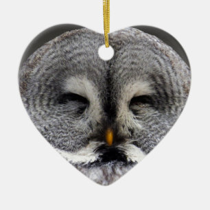 Happy Owl Keramik Ornament