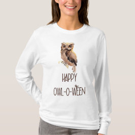 Happy Owl-O-Ween-T - Shirt