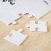 Happy Owl with Red Feather Puzzle (Seite)