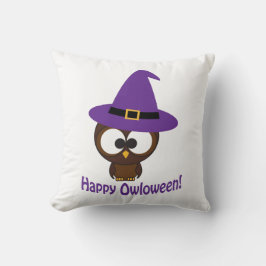 Happy Owloween Kissen