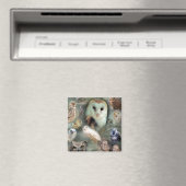 Happy Owls Magnet (In Situ (Geschirrspüler))