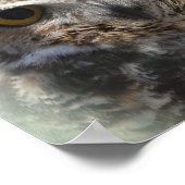 Happy Owls Plakatdruck Poster (Ecke)
